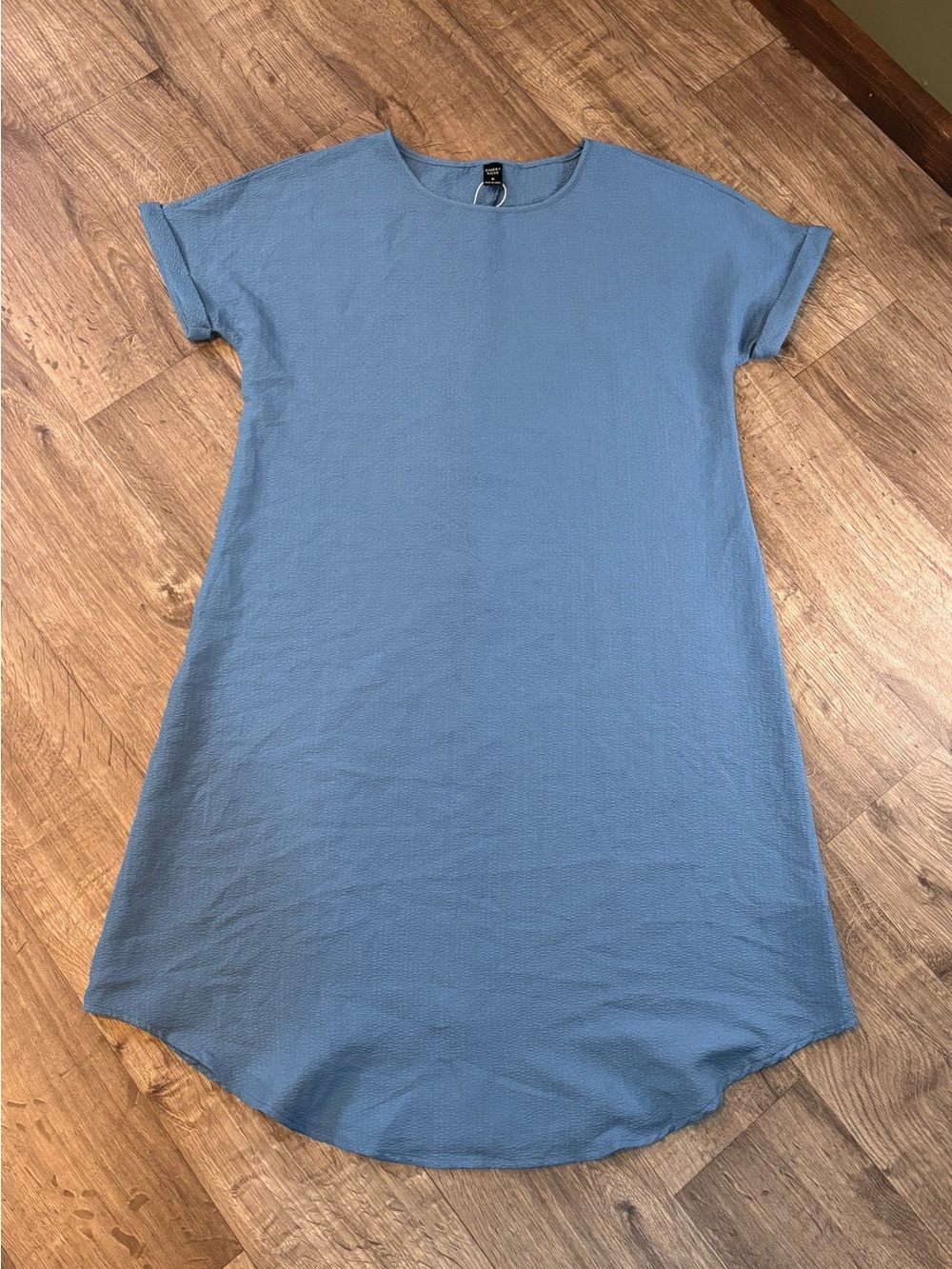 Emery Rose Blue Shirt Dress